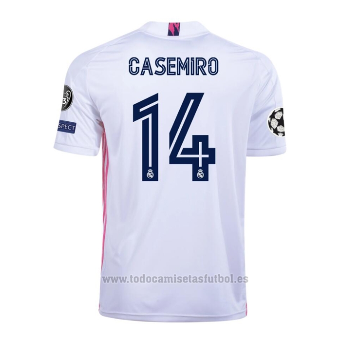 Camiseta Real Madrid Jugador Casemiro 1ª 2020-2021